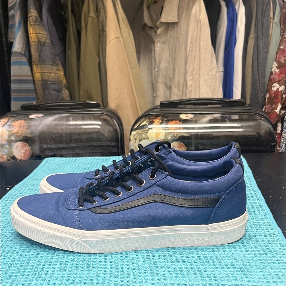 Vans Ward Blue and Black Men's Sneakers